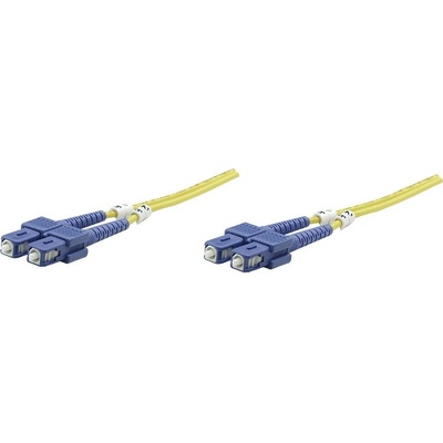 Intellinet 470605 optické vlákno LWL prepojovací [1x zástrčka SC - 1x zástrčka SC] 9/125 µ Singlemode OS2, 1m