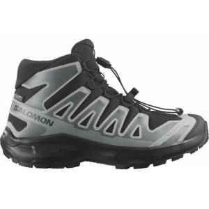 Salomon Xa Pro Mid Wp J Black-Sedona Sage-Wrought Iron Размер на обувките (ЕС): 33 /