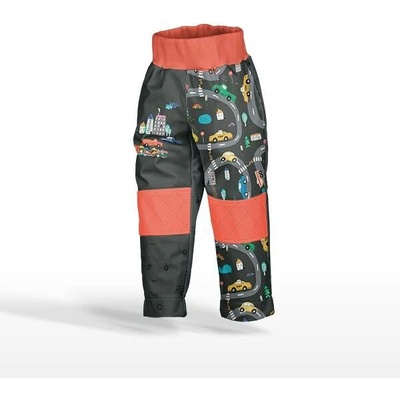 Takoy Panel se střihem na softshell kalhoty barevná auta 86