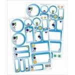 LearnHow Name stickers - Kosmos 44pcs