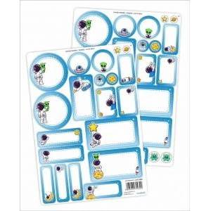 LearnHow Name stickers - Kosmos 44pcs