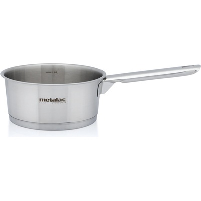 Metalac Santino Nerezový rendlík s dlouhým držadlem 16 cm 1,3 l