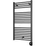 Vertaduro - Радиатор за баня с термостат DENISE 400 W 94 x 50 см антрацит (VR0054)