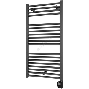 Vertaduro - Радиатор за баня с термостат DENISE 400 W 94 x 50 см антрацит (VR0054)