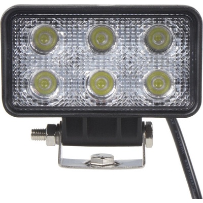 LED světlo obdélníkové, 6x3W, 110x60x56mm, ECE R10, WL-805