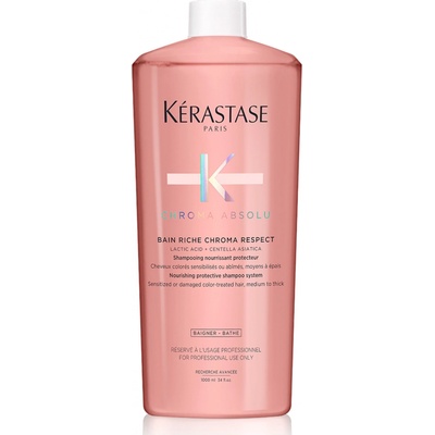 Kérastase Vyživující šampon pro barvené vlasy Chroma Absolu Bain Riche Chroma Respect Shampoo 1000 ml