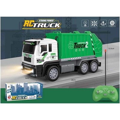 Детски камион за боклук с дистанционно