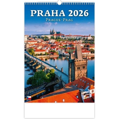 Praha nástěnný 2026