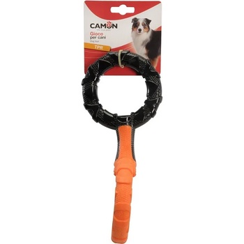 Camon dog toy TPR bicolor double ring - Играчка за куче - TPR двуцветен двоен ринг, 26 см