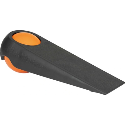 Walteco Dveřní klín FlexWedge 46x127x40 mm, plast, černý , 5743