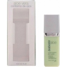 Babaria Aloe Vera eye Cream Smoothing Effect oční liftingový krém s aloe vera 15 ml