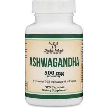 Double Wood Supplements Ашваганда 250 mg 120 капсули | Double Wood (27295 DW)