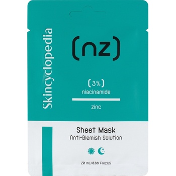 Skincyclopedia SКINCYCLOPEDIA Sheet Mask Niacinamide Маска за лице дамски 20ml