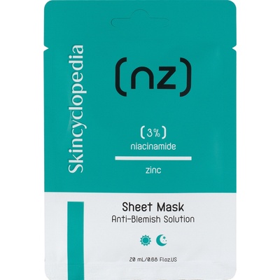 Skincyclopedia SКINCYCLOPEDIA Sheet Mask Niacinamide Маска за лице дамски 20ml