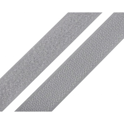 Stoklasa Suchý zip háček + plyš 740843/134 holubí šedá, šířka 2cm (v metráži)