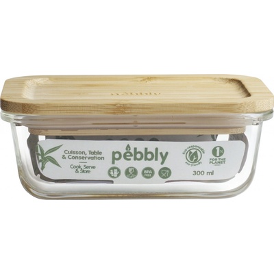 Pebbly PKV-036 Skleněná dóza 300 ml