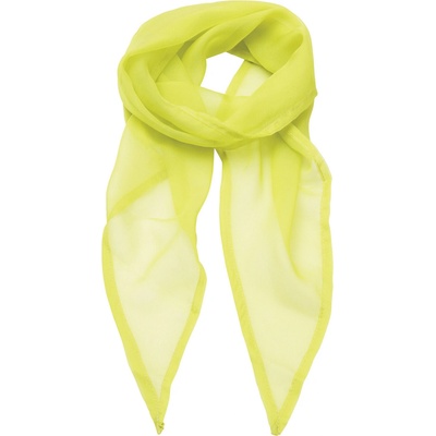Premier Workwear dámský šifonový šátek PR740 Lime -ca. Pantone 382