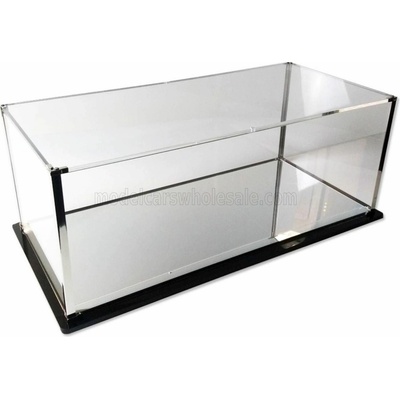 CMC VETRINA DISPLAY BOX FOR CAR 1:12 BASE MIRROR Lungh.cm 50.0 X Largh.cm 23.0 X Alt.cm 20.5 altezza interna cm 18.5 1:18