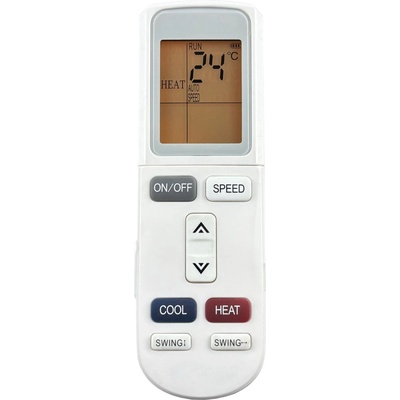 AUX ykr-l/201e - оригинален дистанционен контрол с подсветка (ykr-l/201e)