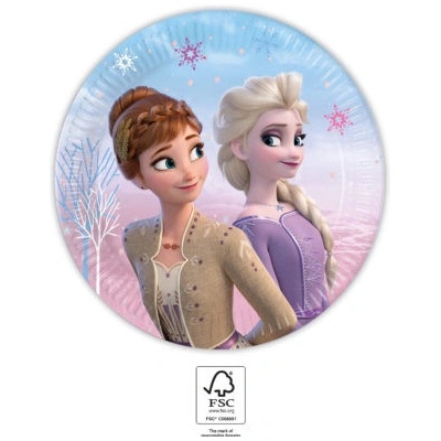 Procos Talířky Eco papírové Frozen 2 Wind Spirit 20 cm – Zboží Mobilmania