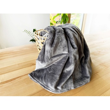 Xpose Deka mikroplyš tmavě šedá 150x200