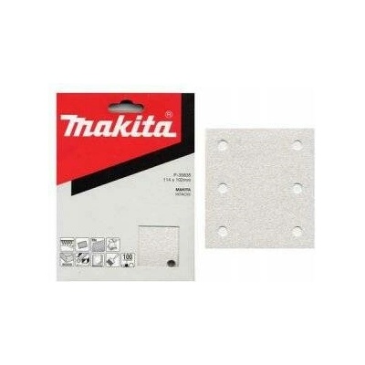 MAKITA brusný papír suchý zip 102x114mm 6 děr K120