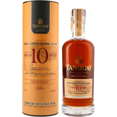 Tanduay 10y 40% 0,7 l (karton)