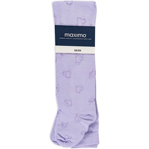 Maximo Чорапогащник Maximo - Сърца, размер 68/74, лилав (95246-311900)