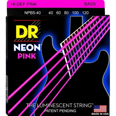 DR Strings NPB5-40 Струни за 5-струнна бас китара