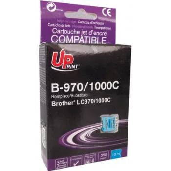 Compatible Мастилница UPRINT LC970 BROTHER, Cyan (LF-INK-BROT-LC1000CY-UP)