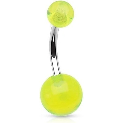 Šperky4U piercing do pupíku banánek BA01017-G
