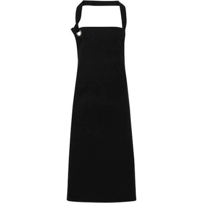 Premier Workwear Pracovná zástera za krk PR130 Black 72 x 86 cm