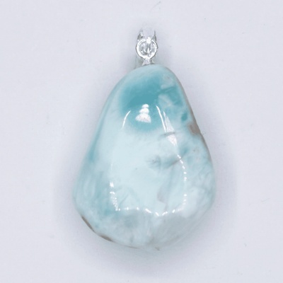Milujeme Kameny Larimar - stříbrný přívěsek LR64