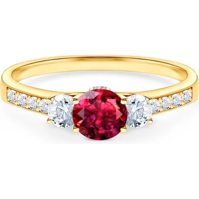 SAVICKI Годежен пръстен Dream: злато, рубин