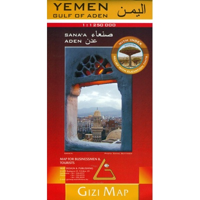 mapa Yemen 1:1,250 mil.