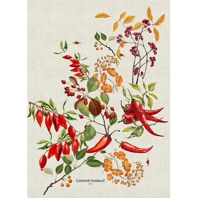 Garnier Thiebaut PIMENTS DOUX EPICES potisk 50 x 70 cm