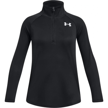 Under Armour Суитшърт с качулка Under Armour Tech Graphic 1/2 Zip-BLK 1379532-001 Размер YMD