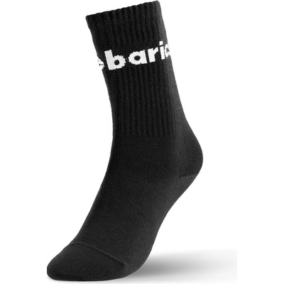 Be Lenka Barebarics Barefootové ponožky Crew Big logo Black