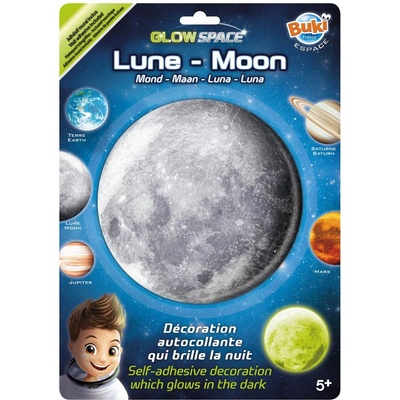 Buki France Светеща в тъмното планета Buki France - Луна (BK3DF3)