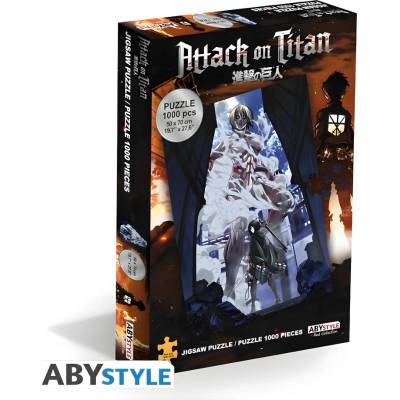 ABYstyle Attack on Titan Mikasa vs Female Titan 1000 dielov