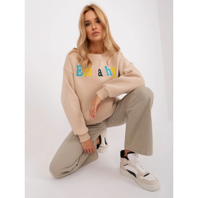 Wow Donna Sweatshirt-EM-BL-617-12.04-beige krémová