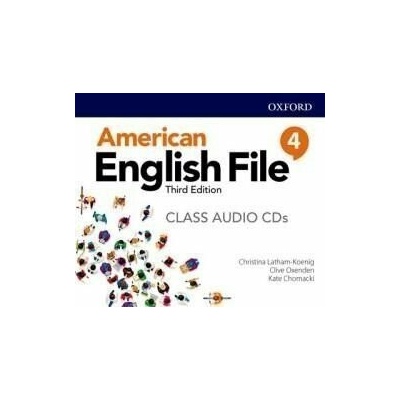 American English File Third Edition Level 4: Class Audio CDs