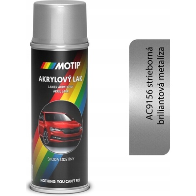 MOTIP Škoda strieborná metalická 200ml