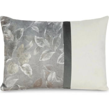 Eurofirany ANELE sivá s listami 45 x 30 cm