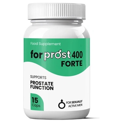Forprost 400 Forte Хранителна добавка за простата - 15 капсули