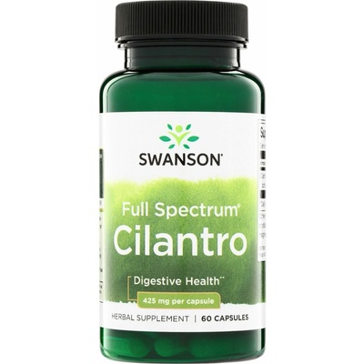 Swanson Full Spectrum Cilantro Coriander 425 mg 60 kapslí