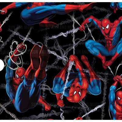 Softshell s kožíškem beránkem - potisk SPIDER V SÍTI