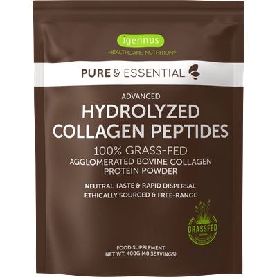 Igennus Pure & Essential Hydrolysed Collagen Peptides - 400 г