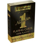 Waddingtons Карти за игра - WADDINGTONS NO. 1 Black and Gold (WM00755)