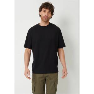 Threadbare Тениска Threadbare Men's Batley Regular Fit T-Shirt - Black